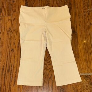 Counterparts Cream Ankle Pants
